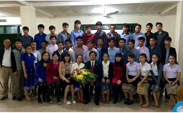 Sinh viên Lào tại ICTU tổ chức kỷ niệm Quốc khánh lần thứ 39 của Cộng hoà Dân chủ Nhân dân Lào